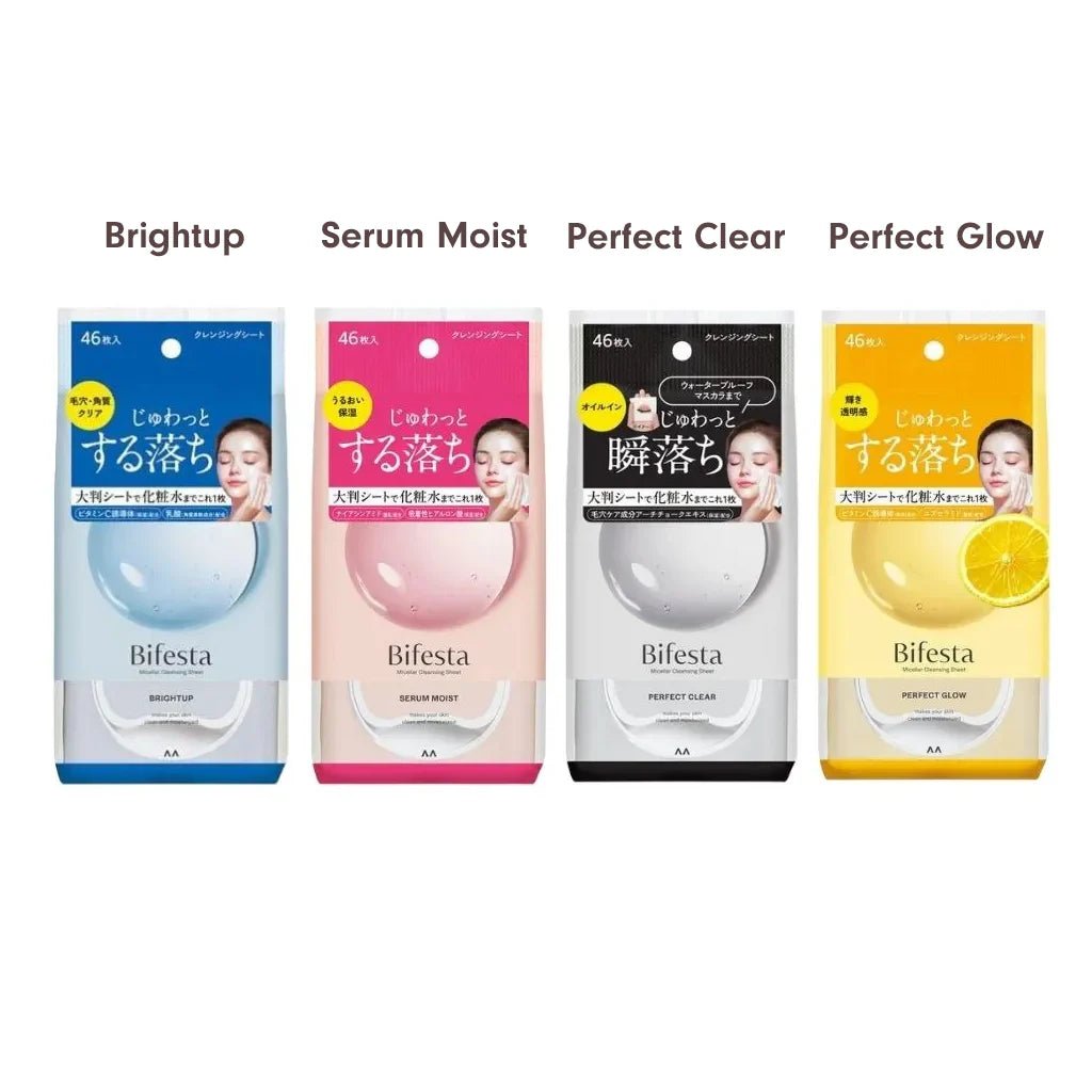 BIFESTA Micellar Cleansing Sheet Serum Moist 46pcs by Bifesta – Makeup Remover