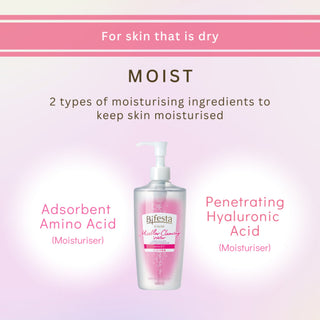 Bifesta Micellar Cleansing Water Moist 400ml - Bifesta | Kiokii and...