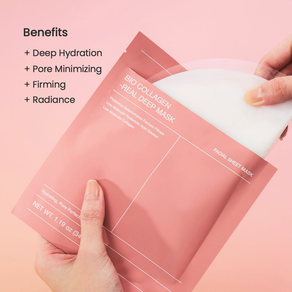 Biodance Bio-Collagen Real Deep Mask (Pink) by Biodance – Sheet Mask