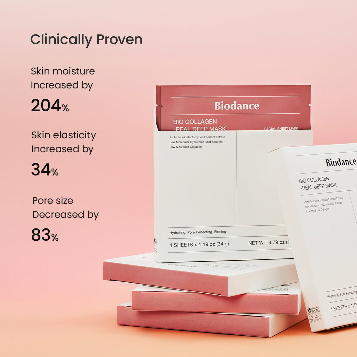Biodance Bio-Collagen Real Deep Mask (Pink) by Biodance – Sheet Mask
