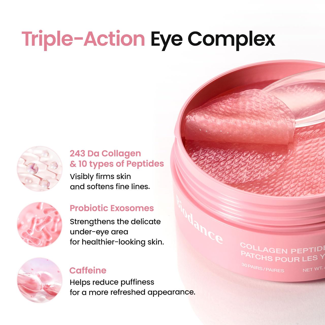 Biodance Collagen Peptide Eye Patches 60pc by Biodance – Eye Masks