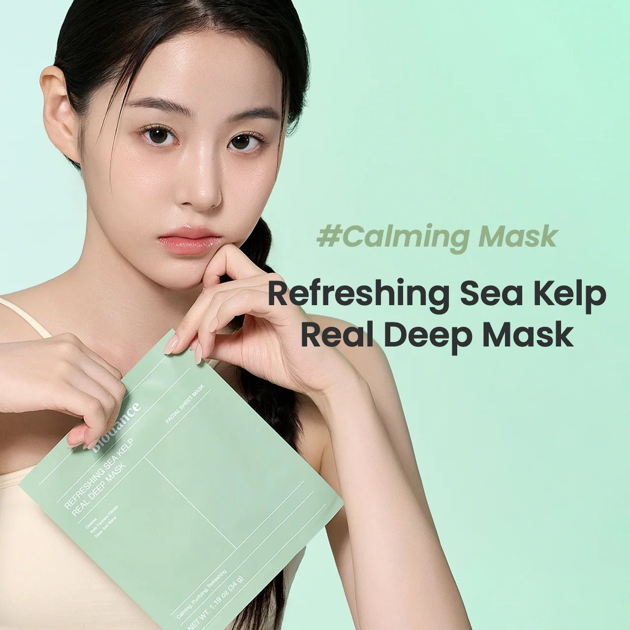 Biodance Refreshing Sea Kelp Real Deep Mask (Green) by Biodance – Sheet Mask