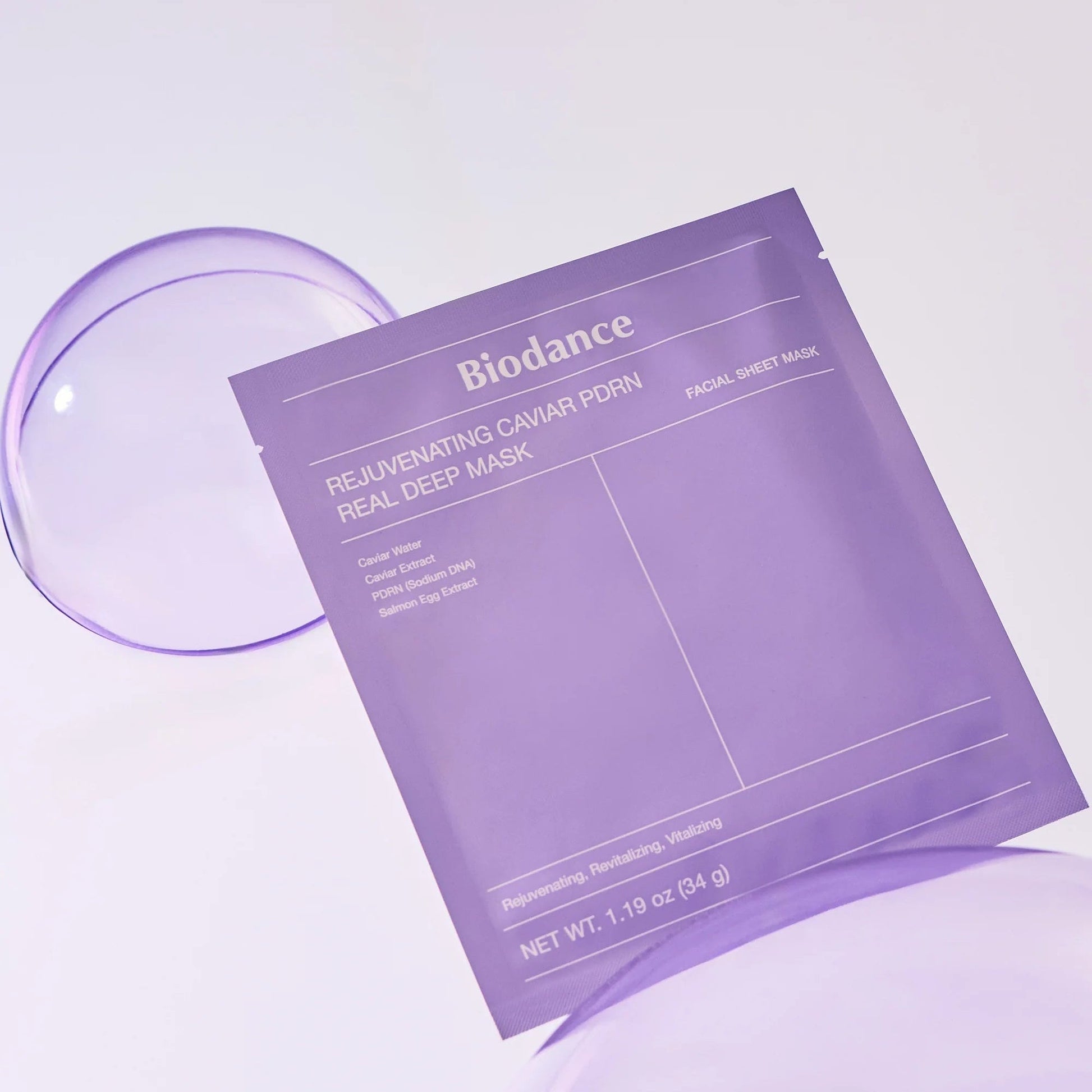 Biodance Rejuvenating Caviar PDRN Real Deep Mask 1 Box (4pcs) by Biodance – Sheet Mask