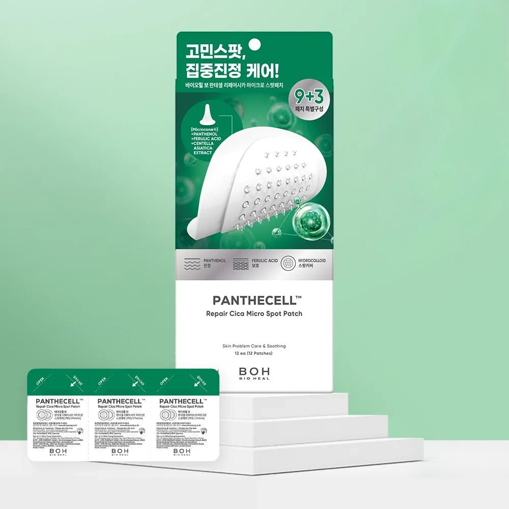 BIOHEAL BOH Panthecell Repair Cica Micro Spot Patch 12pcs by BIOHEAL BOH – Pimple Patch
