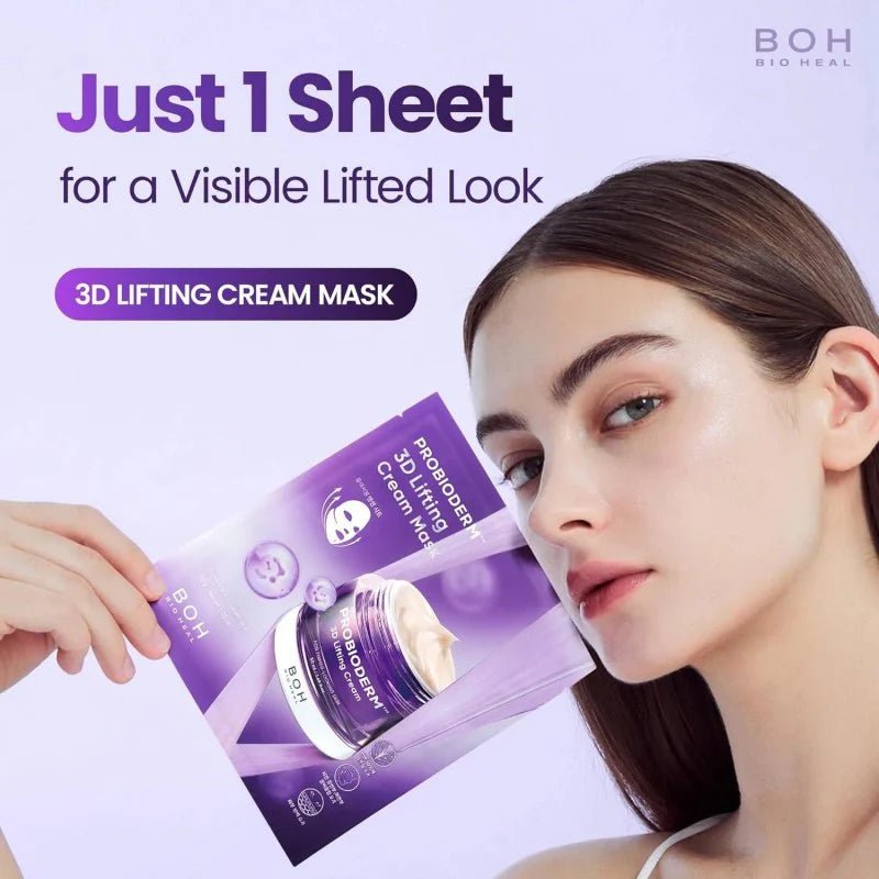 BIOHEAL BOH Probioderm 3D Lifting Cream Mask 6pcs by BIOHEAL BOH – Sheet Mask