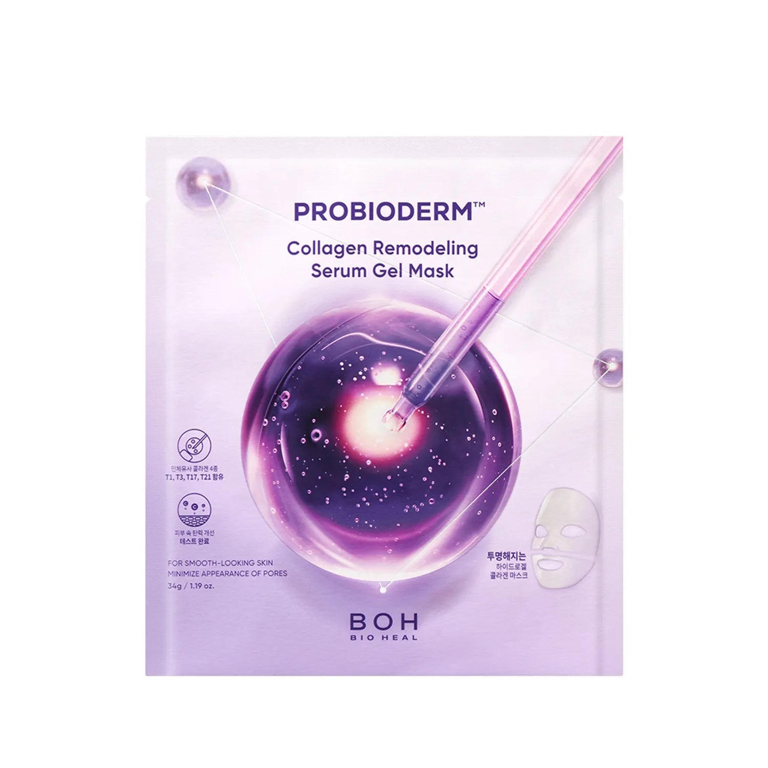 BIOHEAL BOH Probioderm Collagen Remodeling Serum Gel Mask Sheet (Box/Single) by BIOHEAL BOH – Sheet Mask