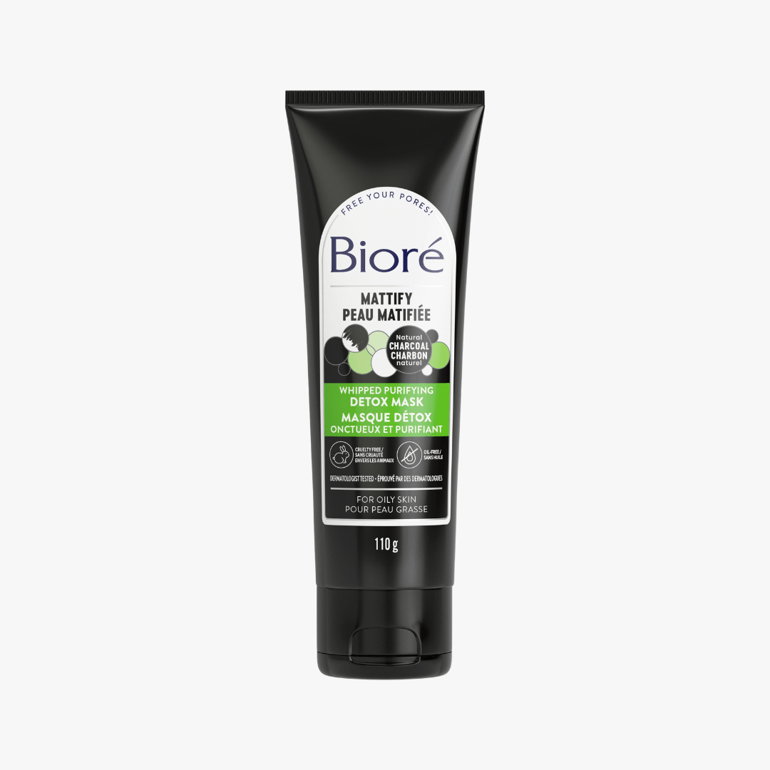 Bioré Charcoal Whipped Purifying Detox Mask 110g by Biore – Wash - Off Mask