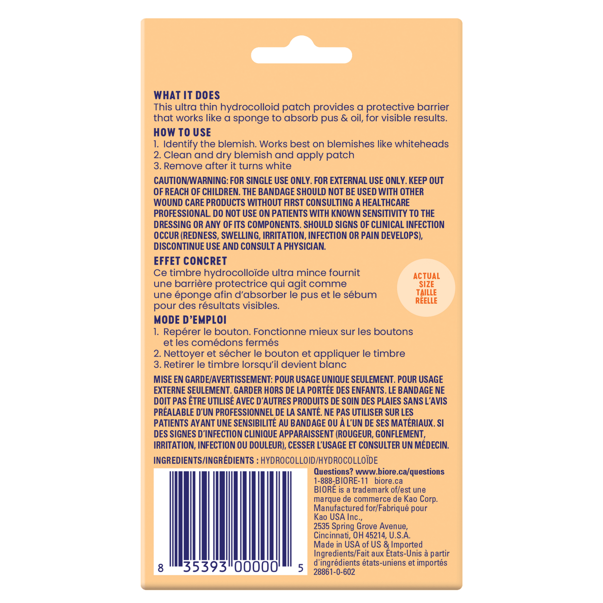 Bioré Day or Night Blemish Patches 30pcs by Biore – Pimple Patch