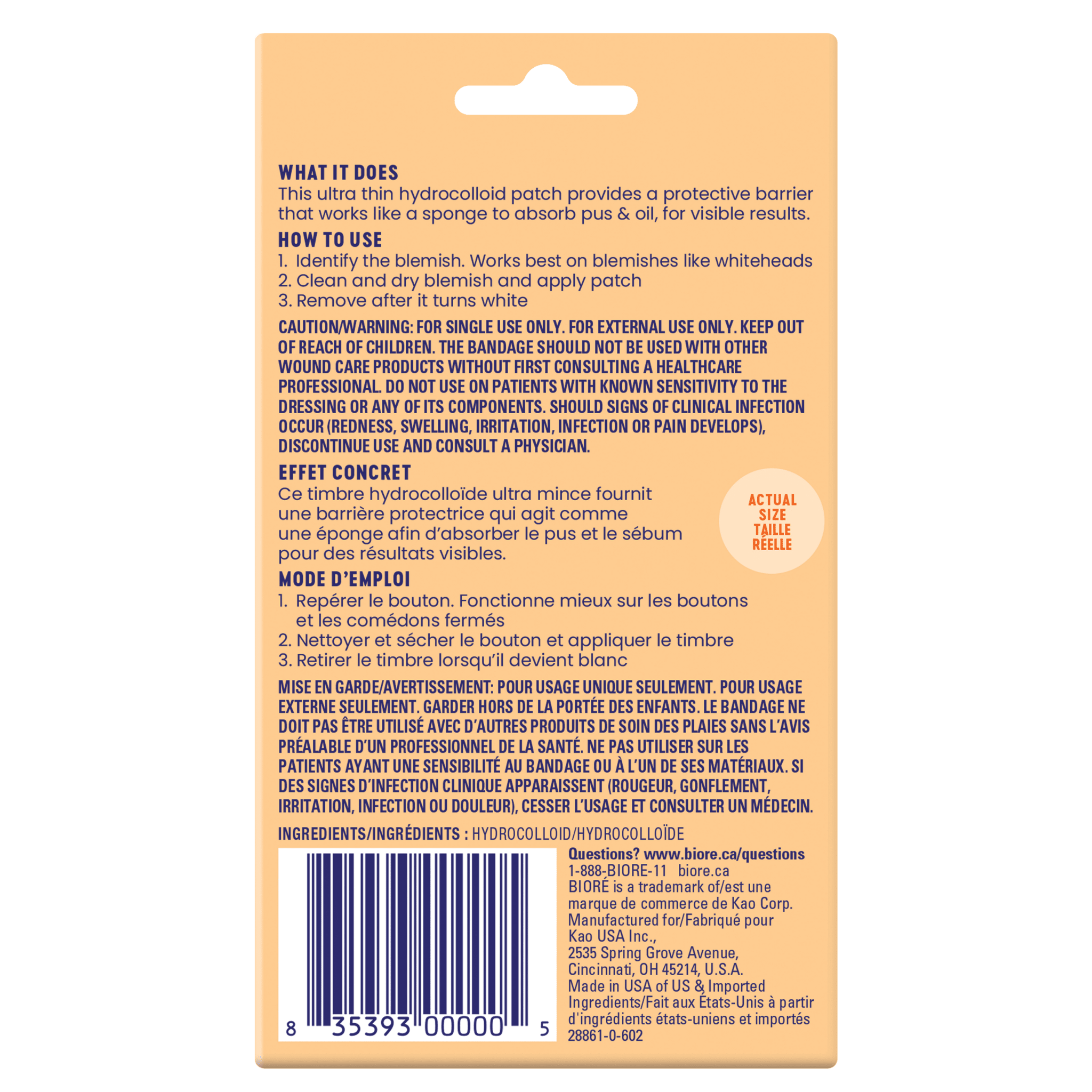 Bioré Day or Night Blemish Patches 30pcs by Biore – Pimple Patch