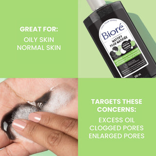 Bioré Deep Pore Charcoal Cleanser 200ml by Biore – Facial Cleanser