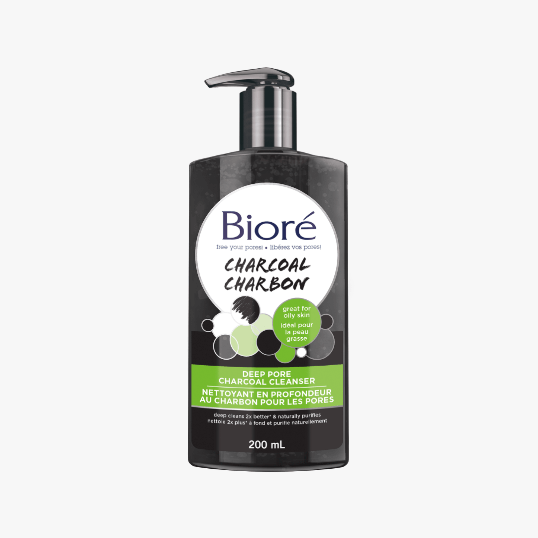 Bioré Deep Pore Charcoal Cleanser 200ml by Biore – Facial Cleanser