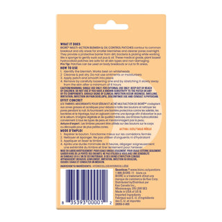 Bioré Multi Action Blemish & Oil Absorbing Patches 6pcs by Biore – Pimple Patch