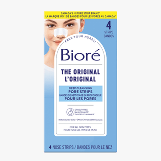 Bioré Original Deep Cleansing Pore Strips 4pc by Biore – Blackhead Strips