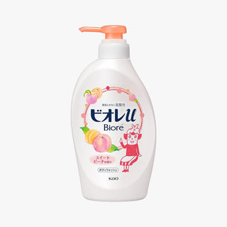 Biore Peach Body Wash 480mL - Biore | Kiokii and...