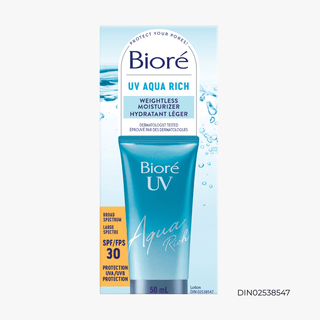 Bioré SPF 30 UV Aqua Rich Weightless Moisturizer 50ml by Biore – Sunscreen