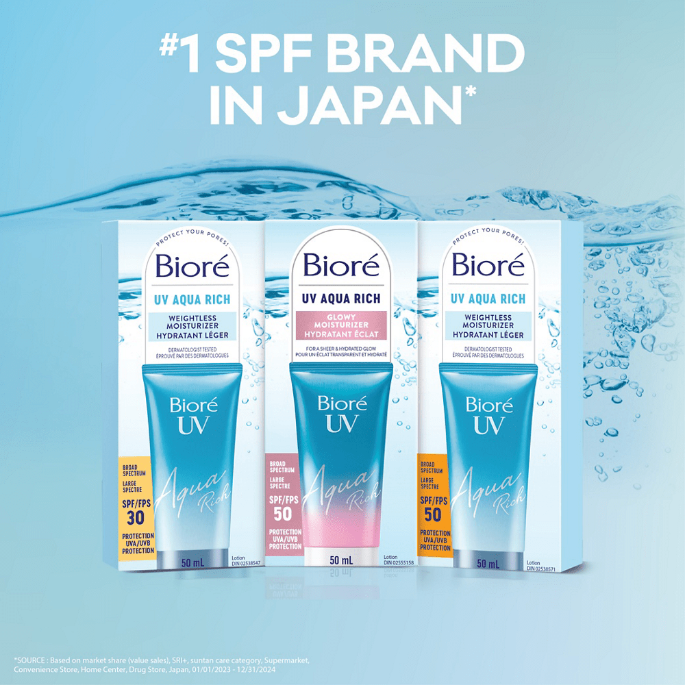 Bioré SPF 30 UV Aqua Rich Weightless Moisturizer 50ml by Biore – Sunscreen
