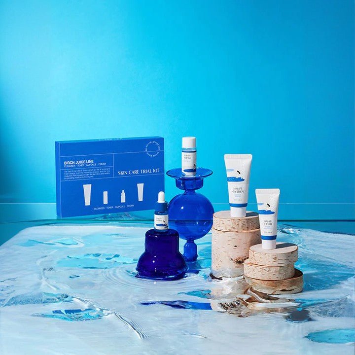 Round Lab Birch Juice Trial Kit (4 Items) by Round Lab – Skincare Set