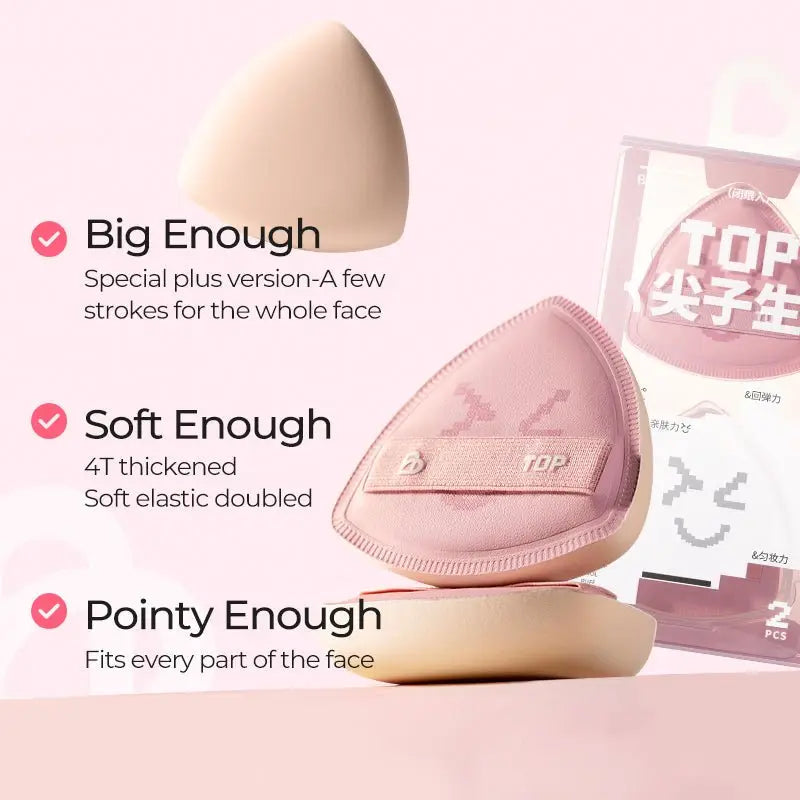 BLJ A++ Make Up Puff 2pcs by BLJ Cosmetics – Foundation Tools