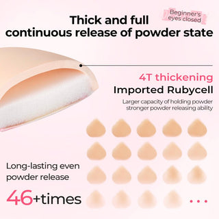 BLJ A++ Make Up Puff 2pcs by BLJ Cosmetics – Foundation Tools photo