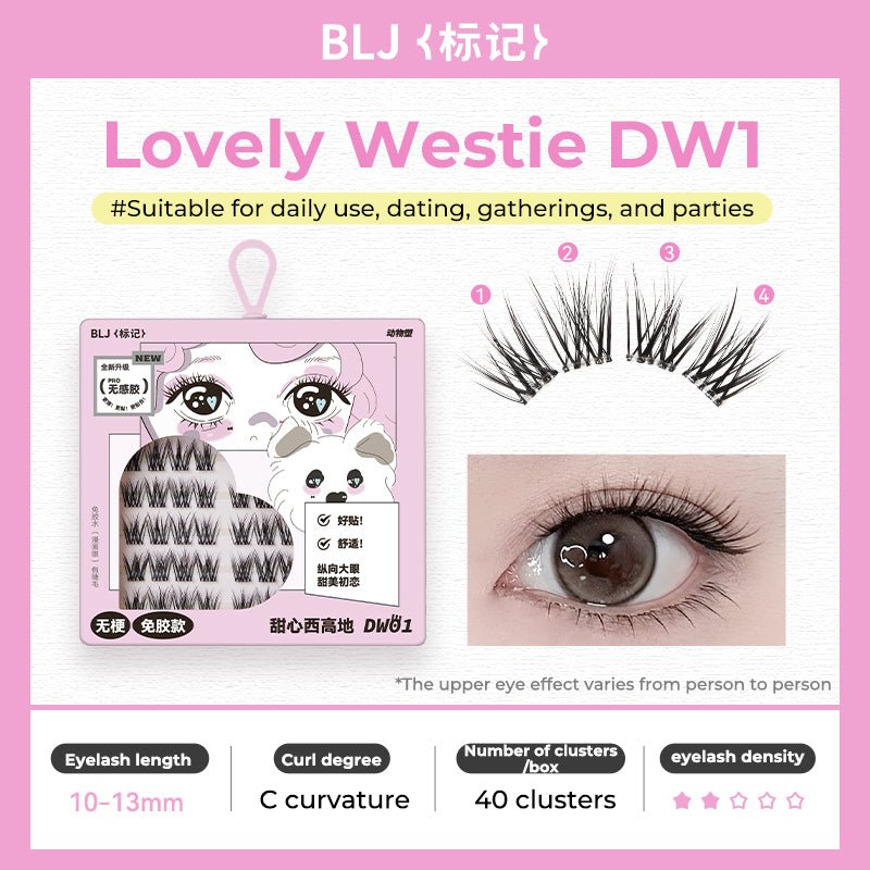 BLJ Animal False Eyelash (3 Style) by BLJ Cosmetics – False Lashes