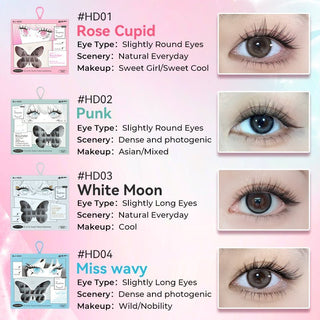 BLJ Comic Eyes Glue - free False Eyelashes (4 Styles) by BLJ Cosmetics – False Lashes photo