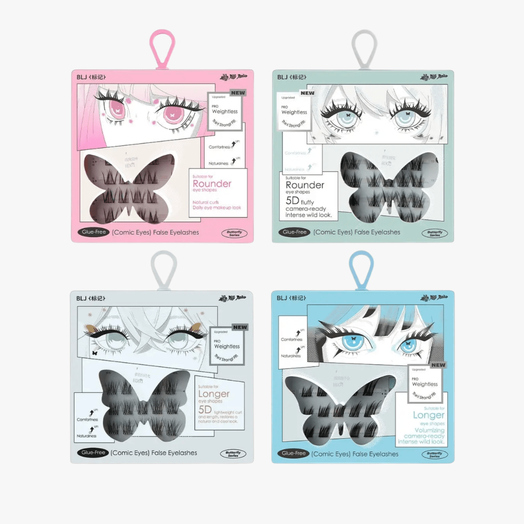 BLJ Comic Eyes Glue - free False Eyelashes (5 Styles) by BLJ Cosmetics – False Lashes