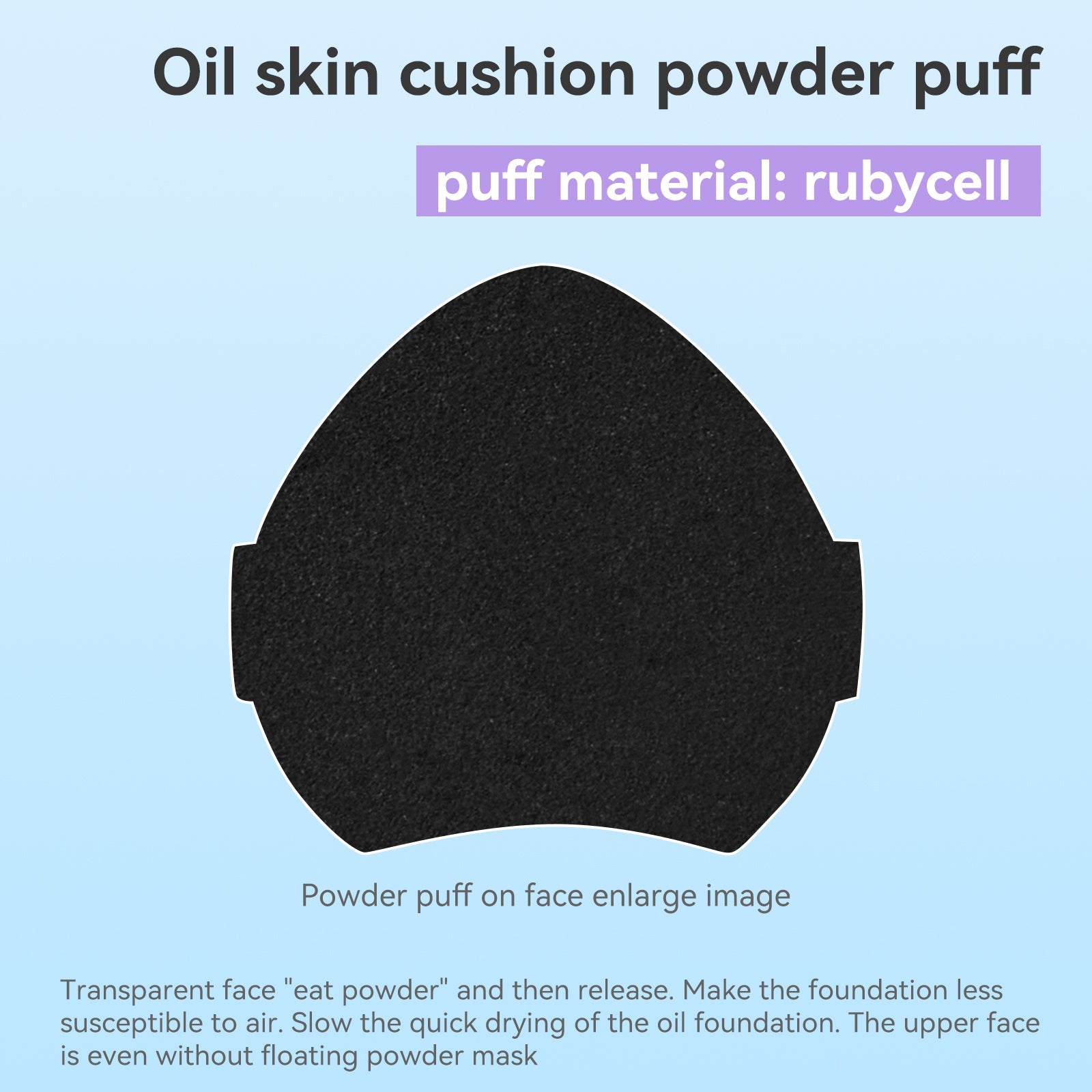 BLJ Cushion Bestie Puff 2Pcs (Oily / Dry) by BLJ Cosmetics – Foundation Tools