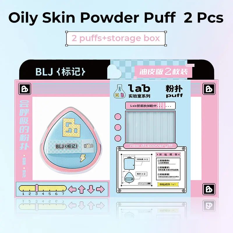 BLJ Laboratory Series Co - branded Make Up Puff Set 2pcs by BLJ Cosmetics – Foundation Tools
