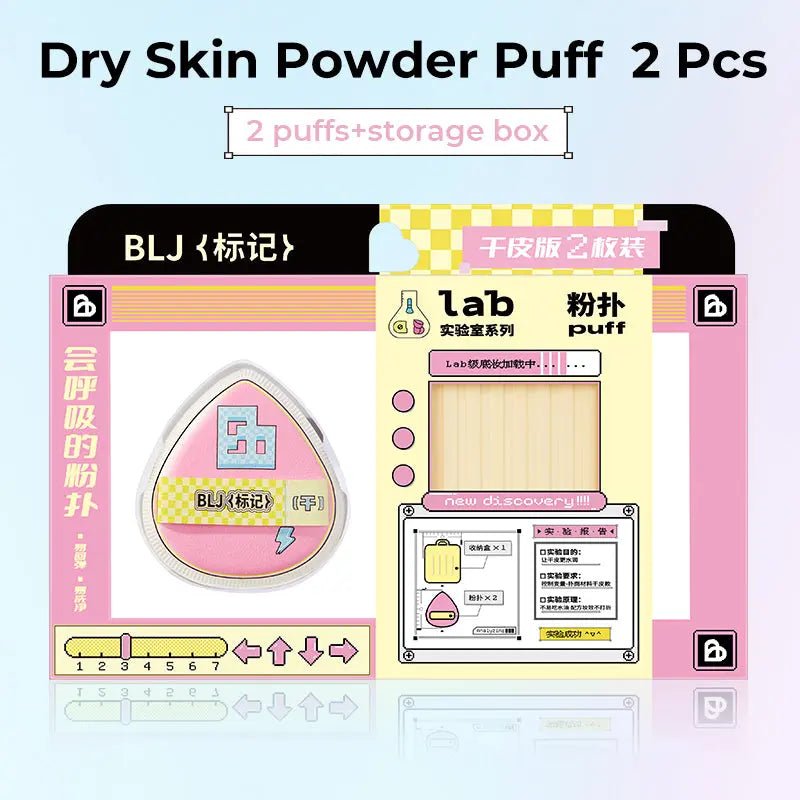 BLJ Laboratory Series Co - branded Make Up Puff Set 2pcs by BLJ Cosmetics – Foundation Tools
