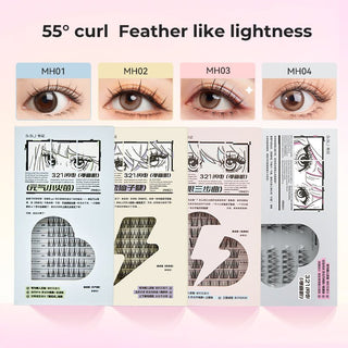 BLJ Lightning Manga Eyelashes - MH02 First Love Fairy Lashes by BLJ Cosmetics – False Lashes photo