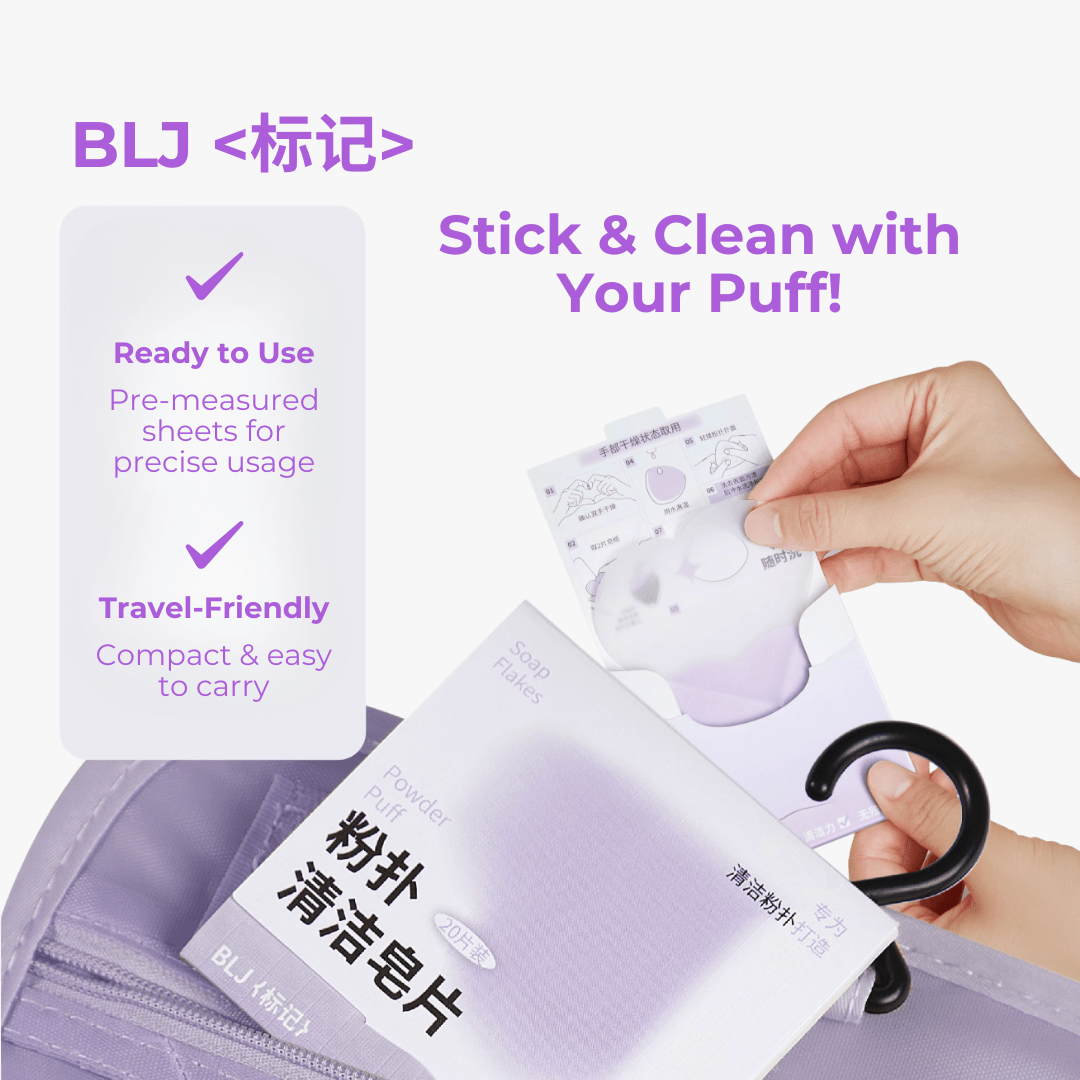 BLJ Lightning Series Brush Cleansing Soap 20pcs by BLJ Cosmetics – Brush & Cleaning Tools