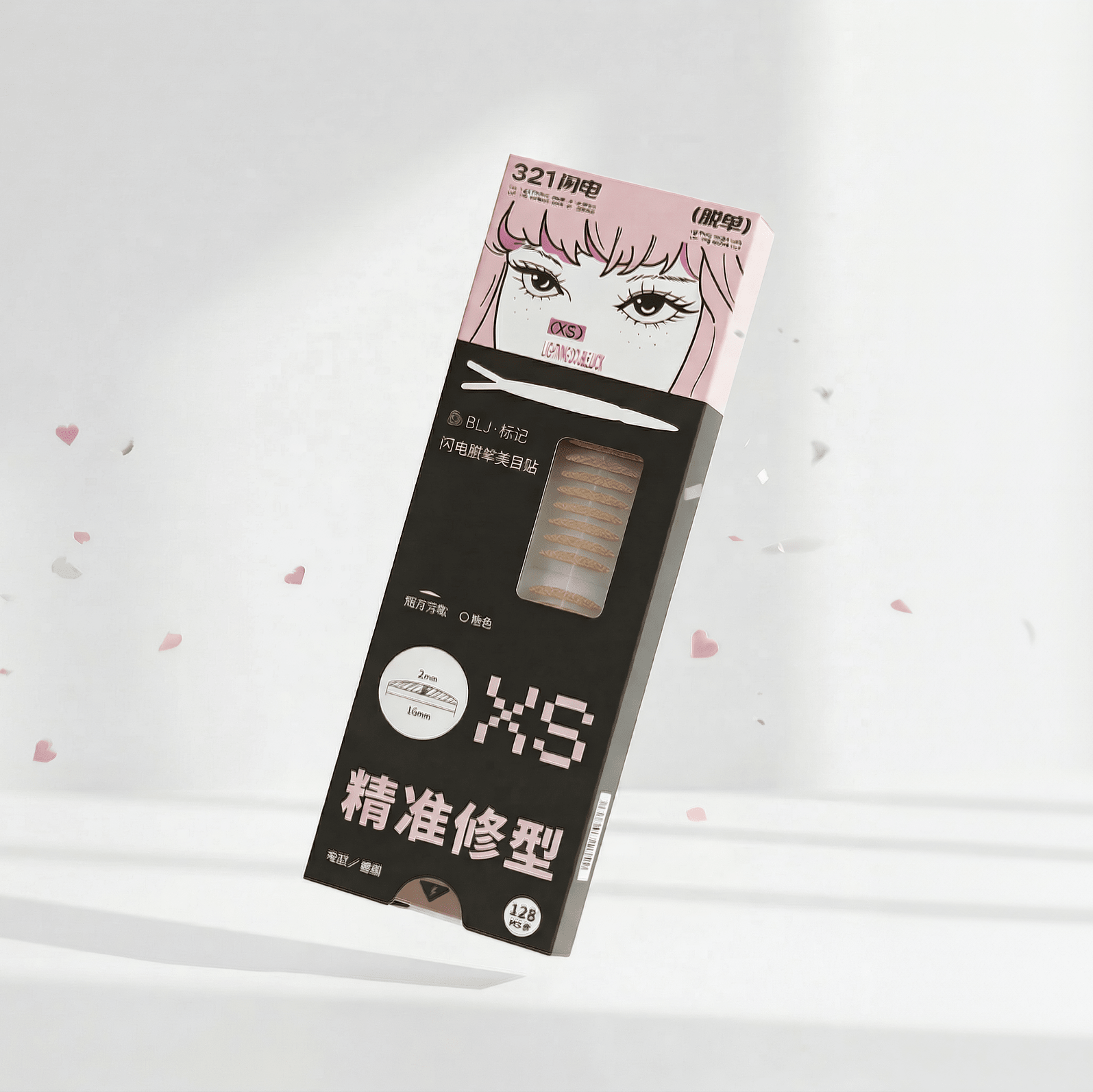 BLJ Lightning Series Double Eyelid Tape XS 128Pcs by BLJ Cosmetics – Eyelid Tape
