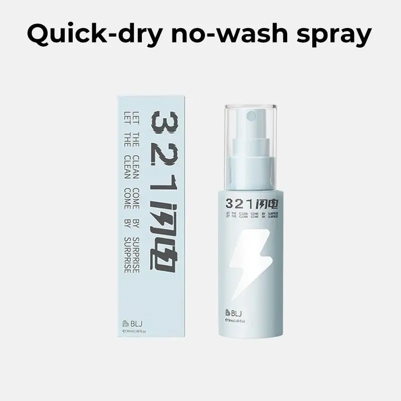 BLJ Lightning Series Rinseless Brush Cleansing Spray 50ml (2 Versions) by BLJ Cosmetics – Brush & Cleaning Tools