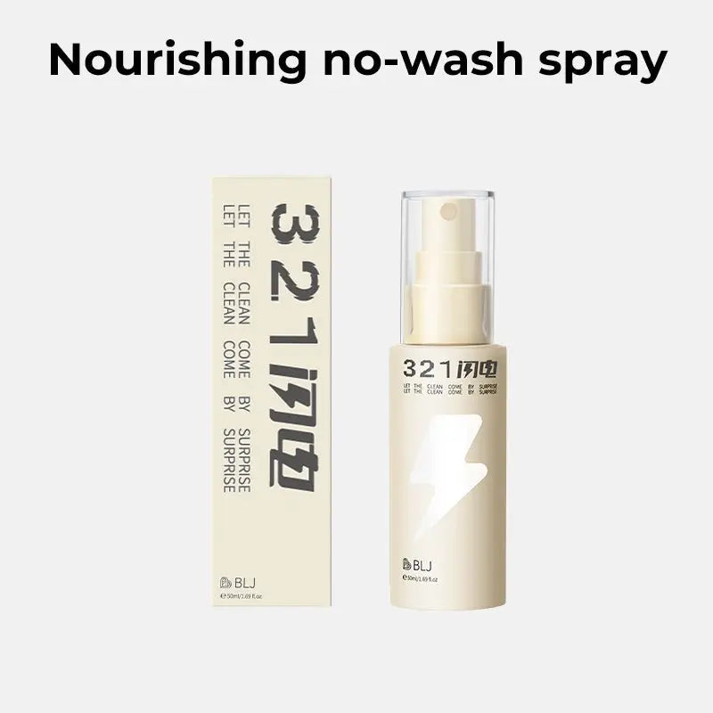 BLJ Lightning Series Rinseless Brush Cleansing Spray 50ml (2 Versions) by BLJ Cosmetics – Brush & Cleaning Tools