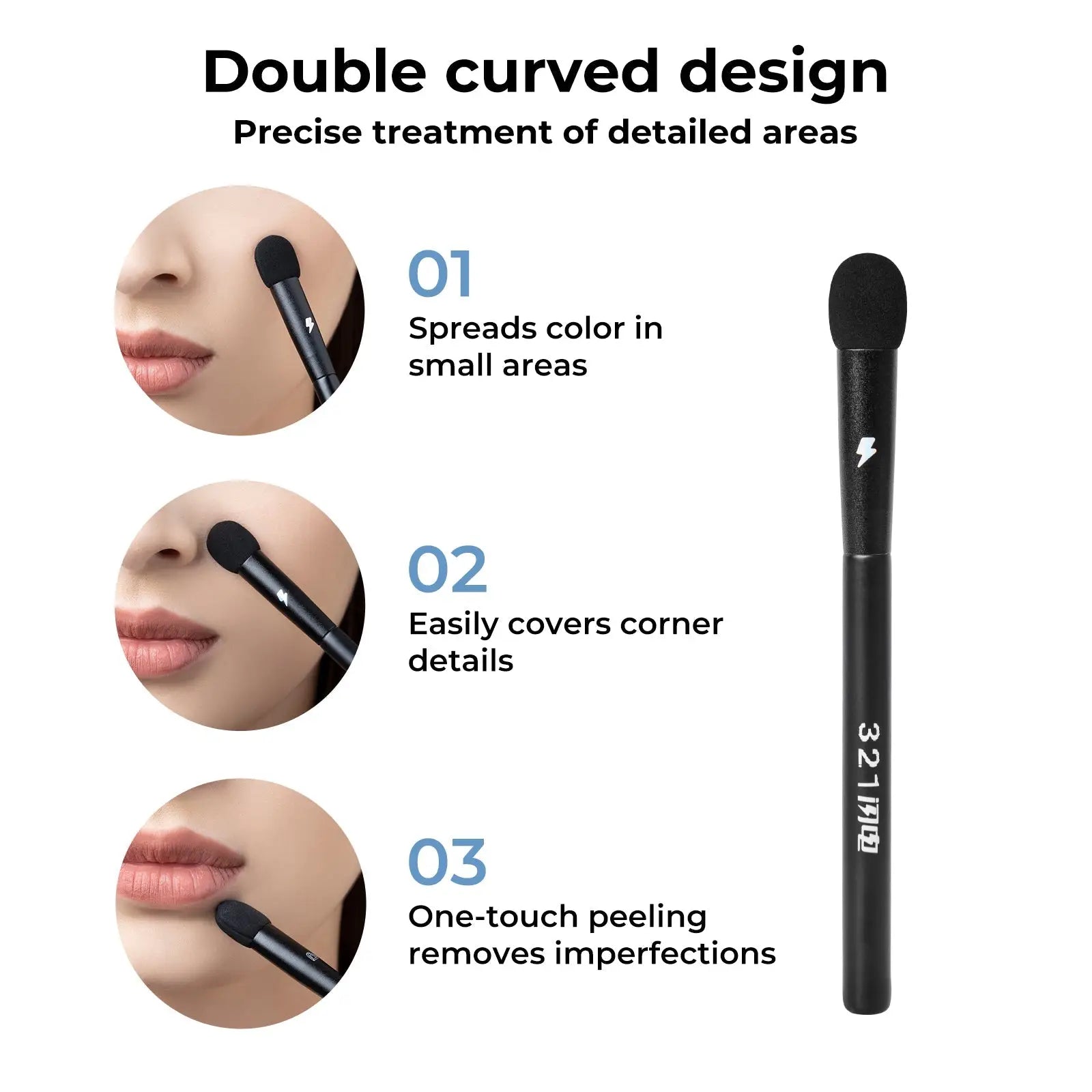 BLJ Lightning Series Sponge Concealer by BLJ Cosmetics – Foundation Tools
