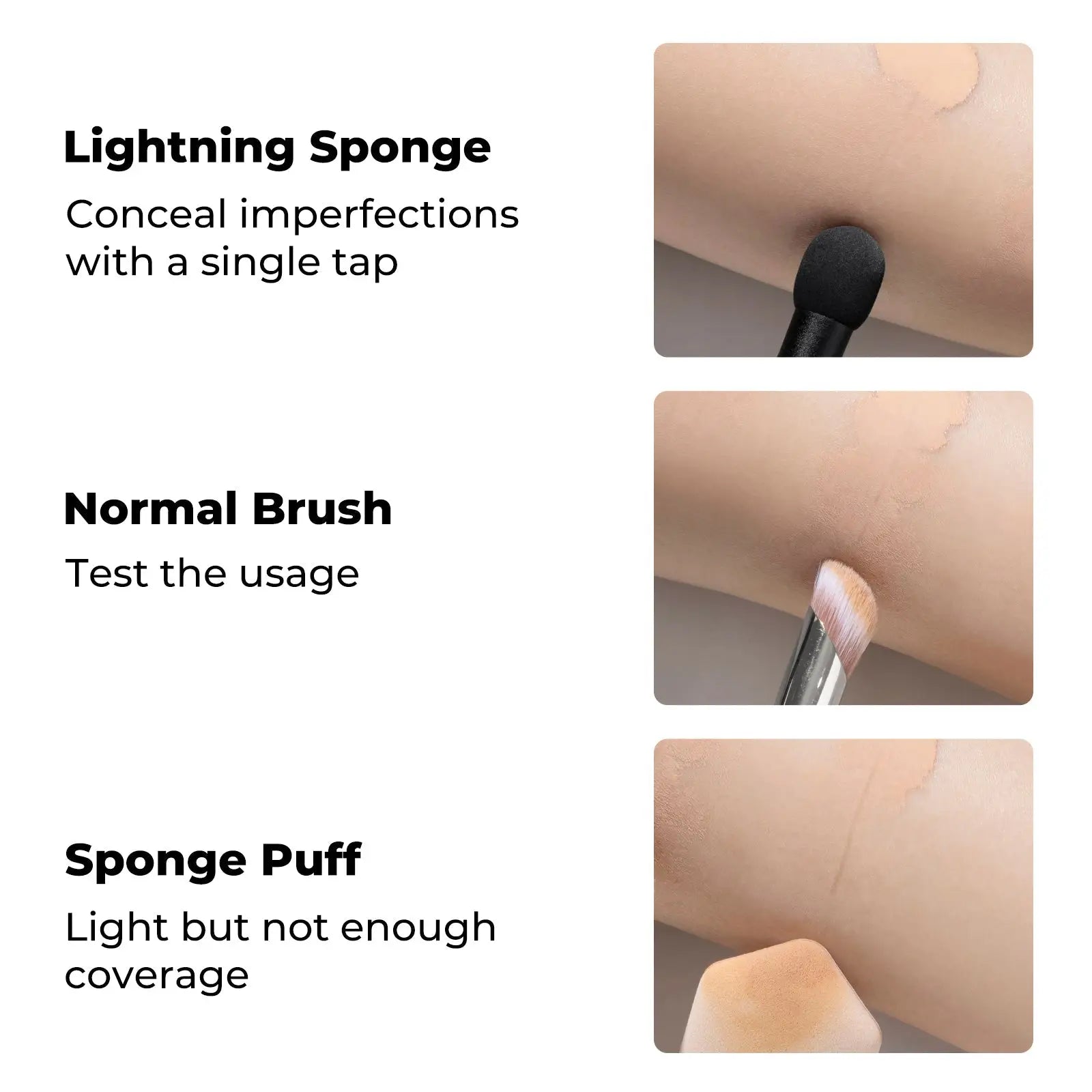BLJ Lightning Series Sponge Concealer by BLJ Cosmetics – Foundation Tools