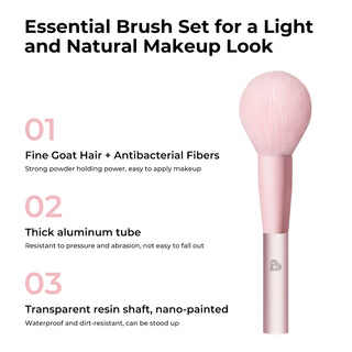 BLJ Semi Sugar Peach Make Up Brush Gift Box 11pcs - BLJ Cosmetics | Kiokii and...