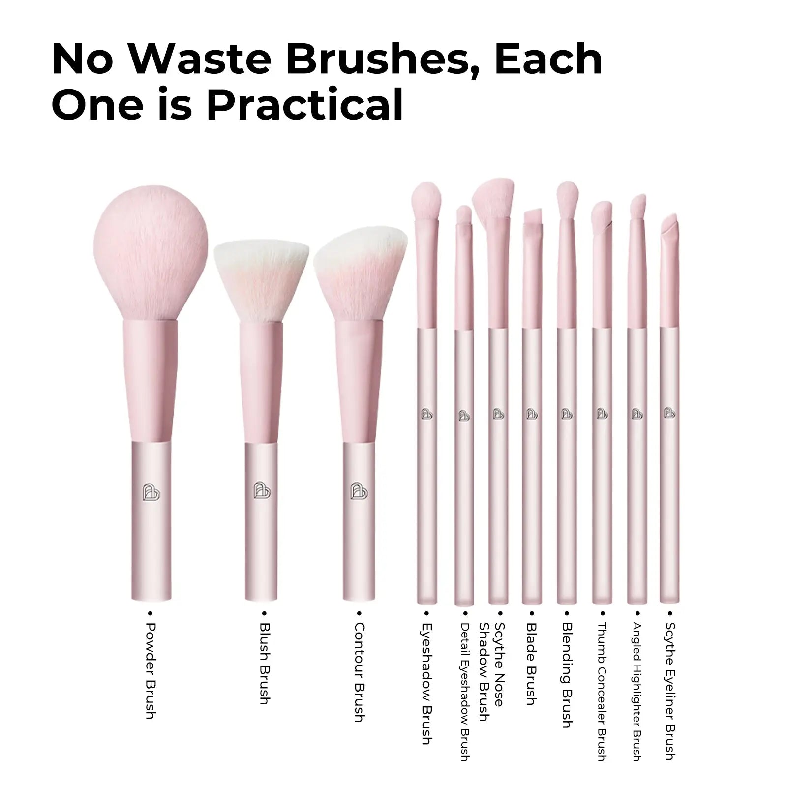 BLJ Semi Sugar Peach Make Up Brush Gift Box 11pcs by BLJ Cosmetics – Brush & Cleaning Tools