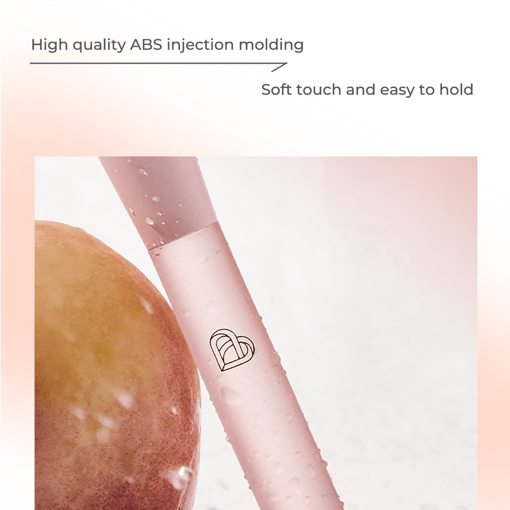 BLJ Semi Sweet Peach Contouring Brush 1pc by BLJ Cosmetics – Brush & Cleaning Tools