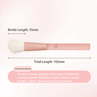 BLJ Semi Sweet Peach Contouring Brush 1pc by BLJ Cosmetics – Brush & Cleaning Tools
