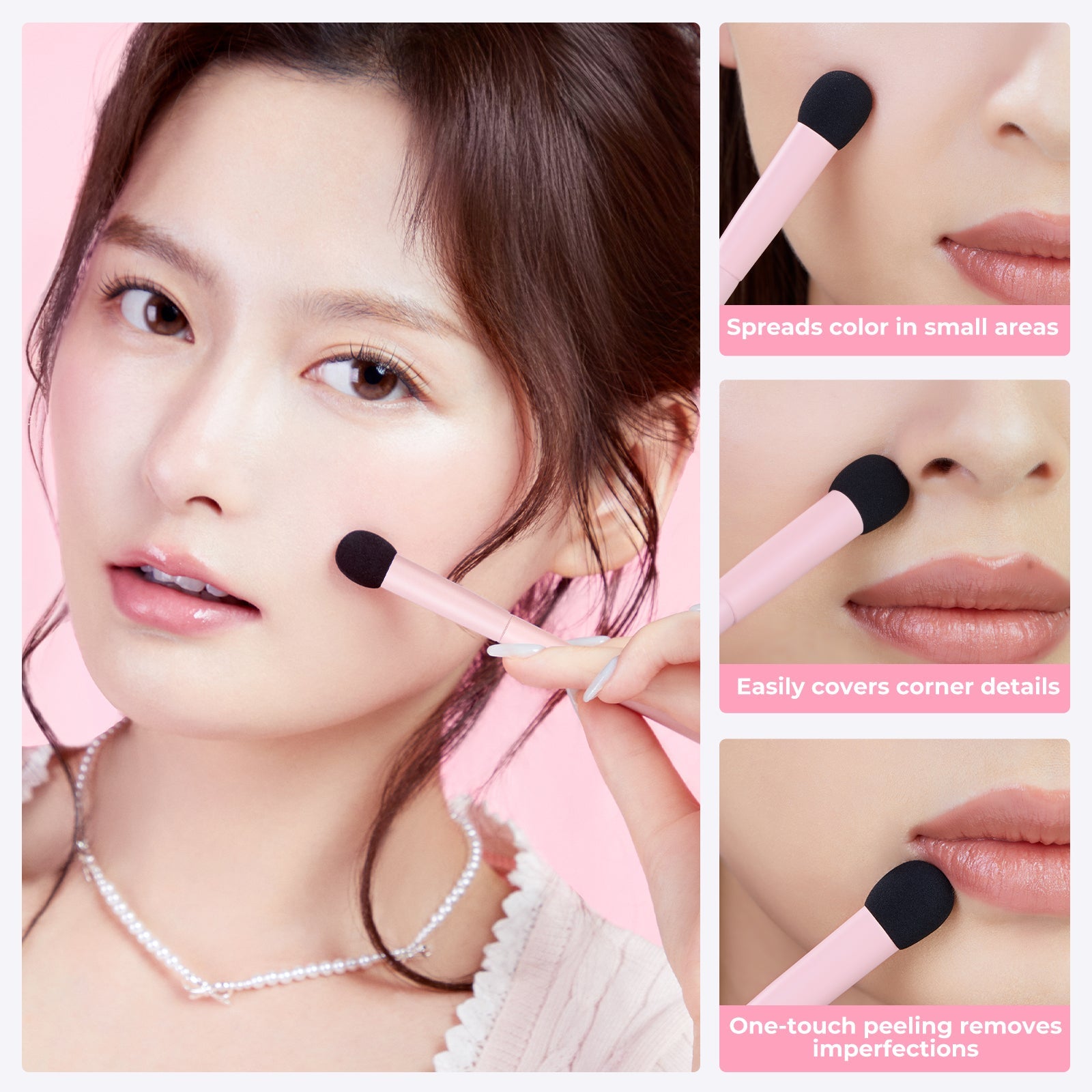 BLJ Semi Sweet Peach Sponge Concealer Stick 1pc by BLJ Cosmetics – Foundation Tools