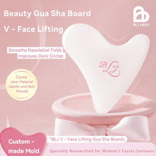 BLJ V - Face Lifting Gua Sha Board 1pc by BLJ Cosmetics – Skin Care Tool