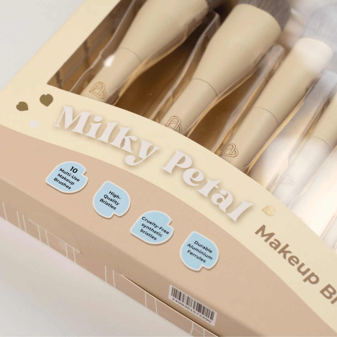 BLJ Vanilla Coconut 10 Makeup Brushes – Kiokii and