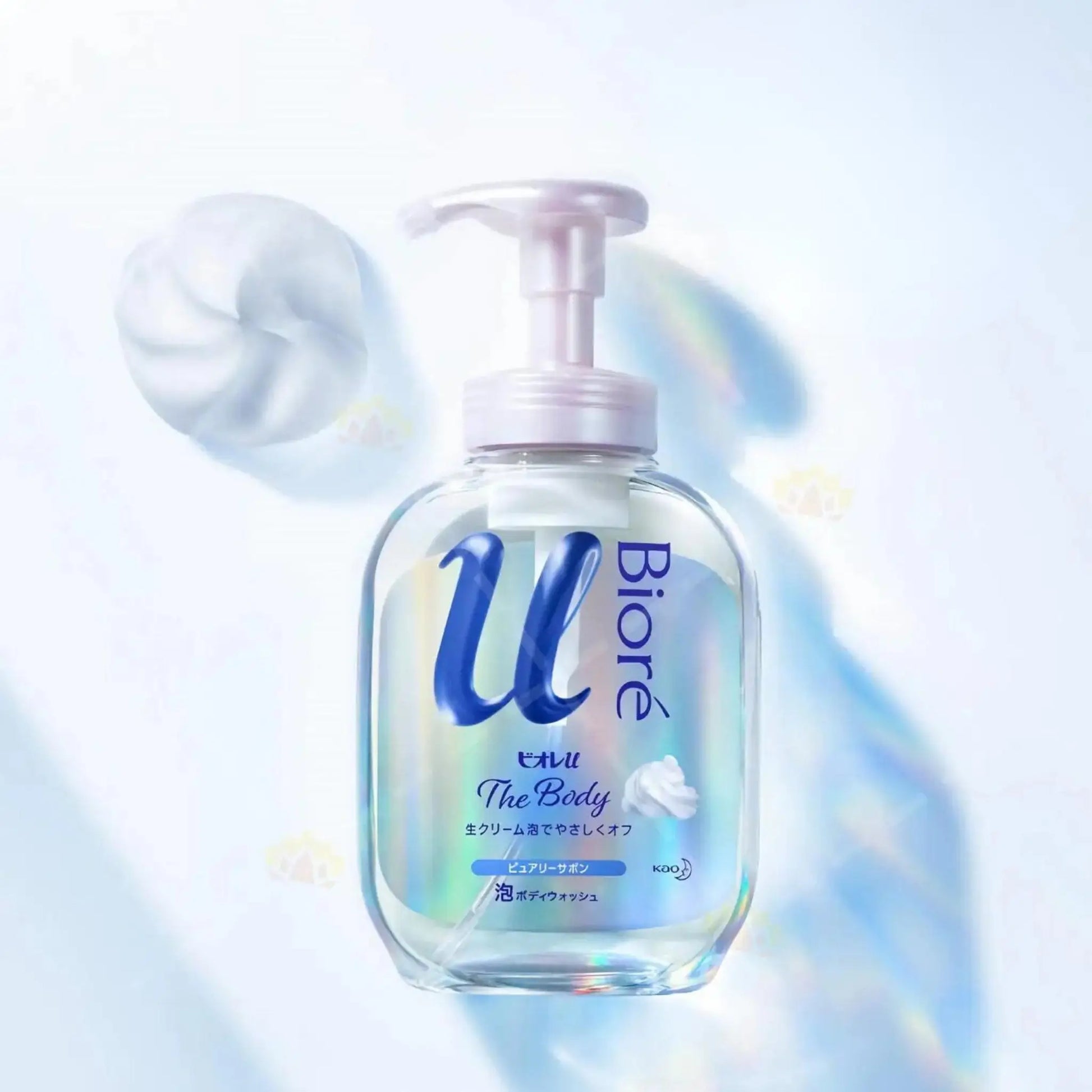 Biore Body U The Body Foam Purely Savon 540ml by Kao – Body Wash