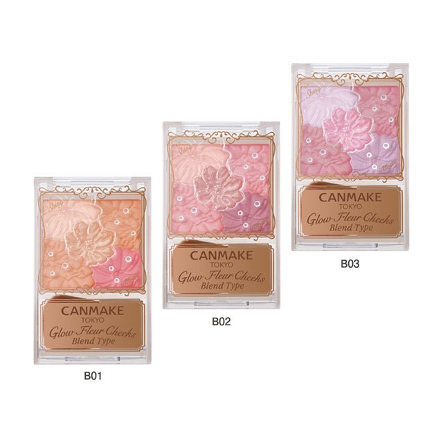 CANMAKE Glow Fleur Cheeks Blend Type by CANMAKE – Blush