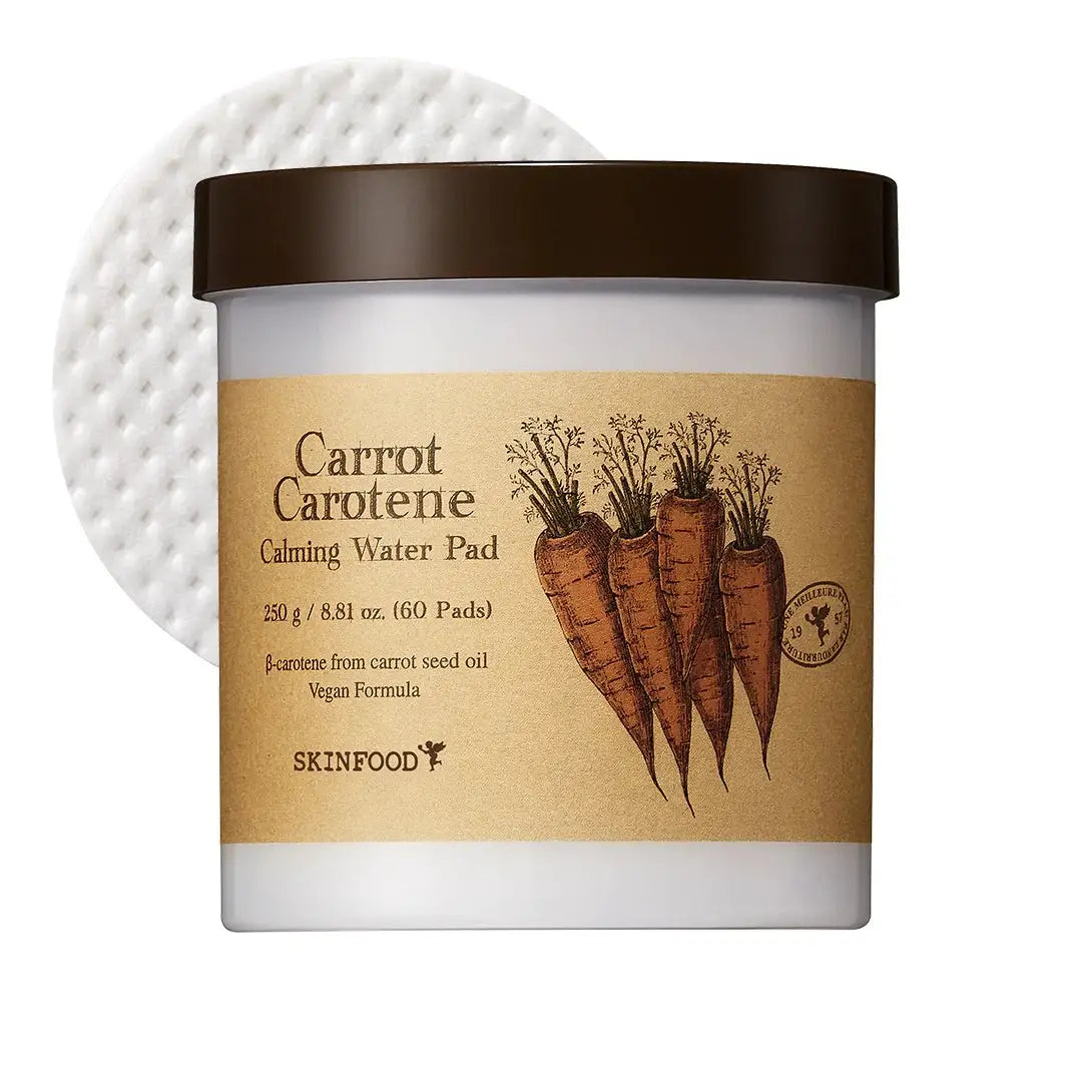 Skinfood Carrot Carotene Calming Water Pad by Skinfood – Toner Pads