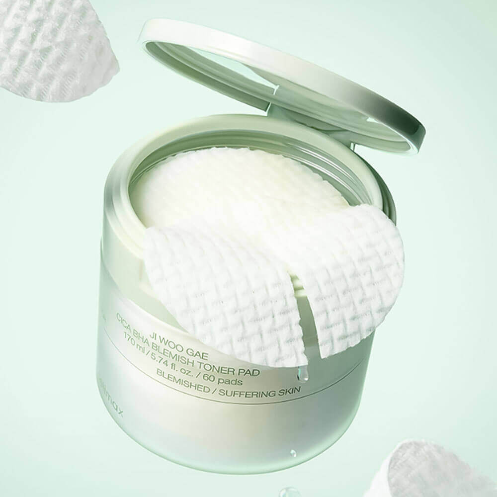 Celimax Ji Woo Gae Cica BHA Blemish Pad 170ml/ 60pads by Kiokii and... – Toner Pads
