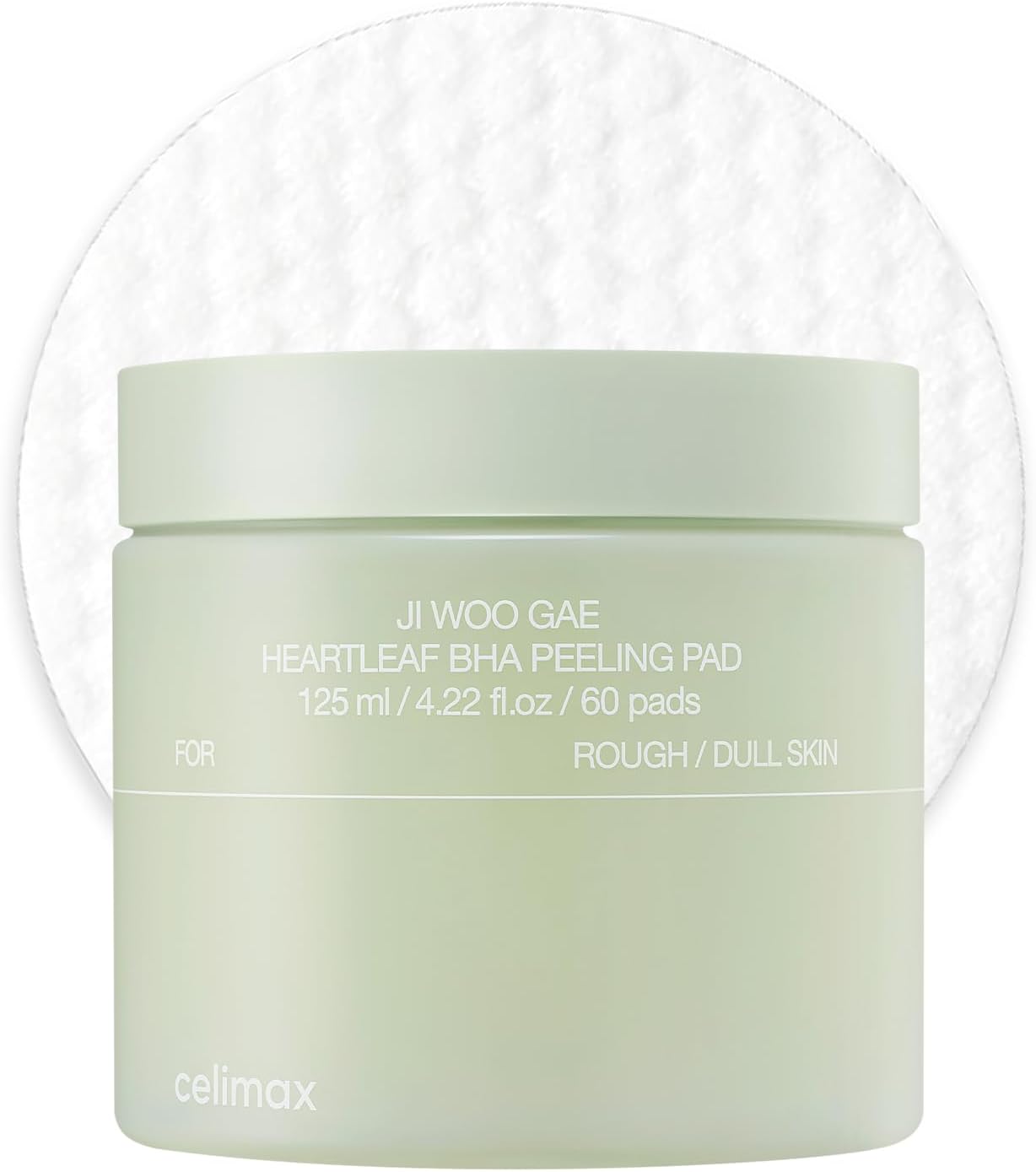 Celimax Ji Woo Gae Heartleaf BHA Peeling Pad 60pcs by Celimax – Toner Pads