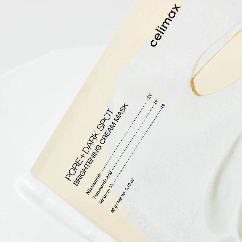 celimax Pore+Dark Spot Brightening Cream Mask 4ea by Celimax – Sheet Mask