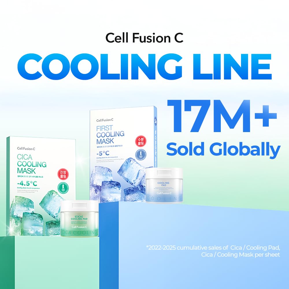 Cell Fusion C First Cooling Mask 5pcs by Cell Fusion C – Sheet Mask